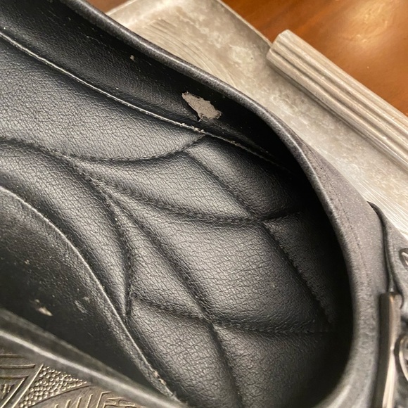 Gunmetal grey flats with buckle detail - Picture 3 of 7